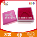 Pink bow-knot PP plastic stamps